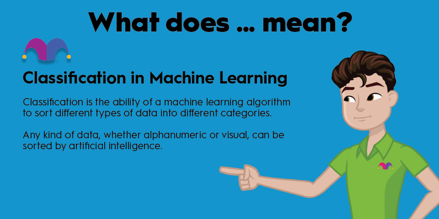 Makine öğreniminde sınıflandırma nedir